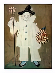 Paul en Costume de Pierrot, 1929