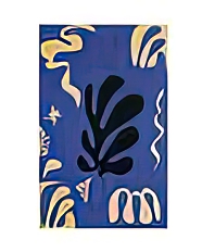 Composition fond bleu, 1951