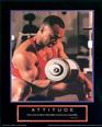 Attitude - Weightlifter Motivational Attitude