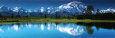 Mountains and Lake