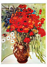 Vase Avec Marguerites et Coquelicots (Daisies & Poppies)
