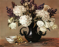 Hydrangeas and Stock