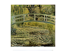 Water Lily Pond and Bridge