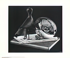Still Life with Reflecting Sphere