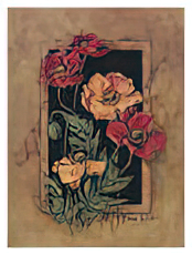 Framed Poppies