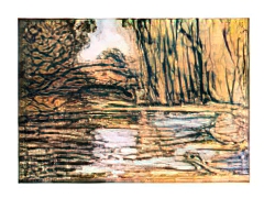 Waterlily Pond: The Bridge