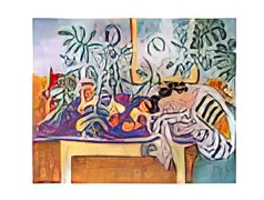 Still Life of Sleeping Lady