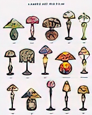 Art Nouveau Lamps
