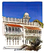 A View of the Old Mosque (on special paper)