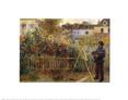 Monet Painting in His Garden at Argenteuil, 1873