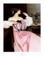 Lady in a Pink Dress Figurative Portraits