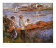 Oarsmen at Chateau, 1879