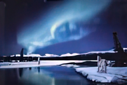 Aurora with Wolves