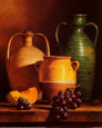 Jugs on a Ledge
