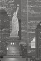Statue of Liberty with Twin Towers