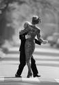 Mature Couple Dancing in Street Motivational Romance & Love