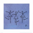 Peace, Blue Dancers