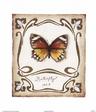 Butterfly Plate II (metallic ink)