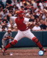 Carlton Fisk - Throwing in catchers gear ©Photofile