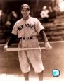 Phil Rizzuto - Holding bat across legs, posed sepia ©Photofile