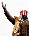 Liberation - Flag on Face - Operation Iraqi Freedom