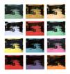 Twelve Electric Chairs Abstract Color