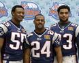 Willie McGinest, Ty Law, Richard Seymour - Patriots 2003/4 ProBowl Players