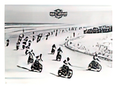 Harley Davidson® 1960 Turn One on Daytona Beach