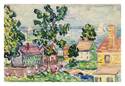 New England Coastal Village
