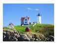 Nubble Lighthouse in York Beach, Maine