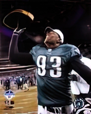 Jevon Kearse - 2004  NFC ChampionshipTrophy