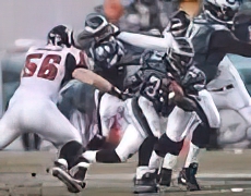 Brian Westbrook - Hand Signed Photograph