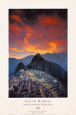 Sunset over Machu Picchu