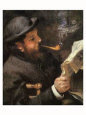 Portrait of Claude Monet Reading