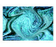 Moody Blue Abstract Color