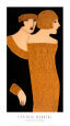 Two Women in Gold Frocks