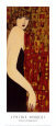 Woman in Crimson Mosaic