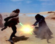 Qui-Gon Jinn & Darth Maul (oversized postcard) Poster Card
