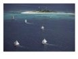 Workboats in a Race Pass 13-Square-Mile Carriacou Island, the Largest Island in the Grenadines