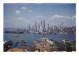 Lower Manhattan seen from the roof of a hotel in Brooklyn