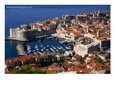 Rooftops and Harbour of Old Town, Dubrovnik, Croatia