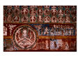 Wall Painting at Alchi Gompa (Monastery), Alchi, Jammu & Kashmir, India
