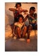 Girls Playing on Beach, Montego Bay, Jamaica