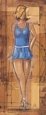 Blue Pattern Girl
