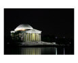 The Jefferson Monument at Night