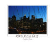 Brooklyn Bridge: City Skyline