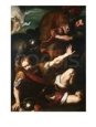 Italian Baroque Painting Depicting Fallen Roman Soldier