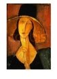 Portrait of a Woman (Jeanne Hébuterne) in Large Hat, circa 1918