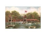 Boat House in Central Park, New York City