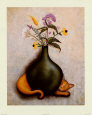 Cat & Vase II